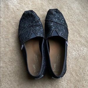 TOMS sparkle shoe